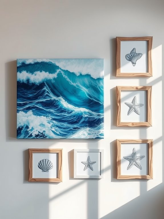ocean inspired artistic creations