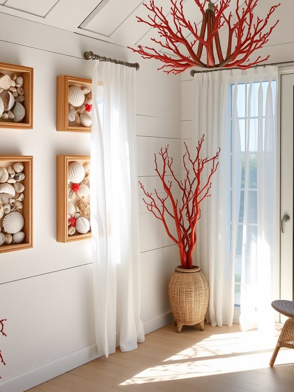 ocean inspired decorative elements