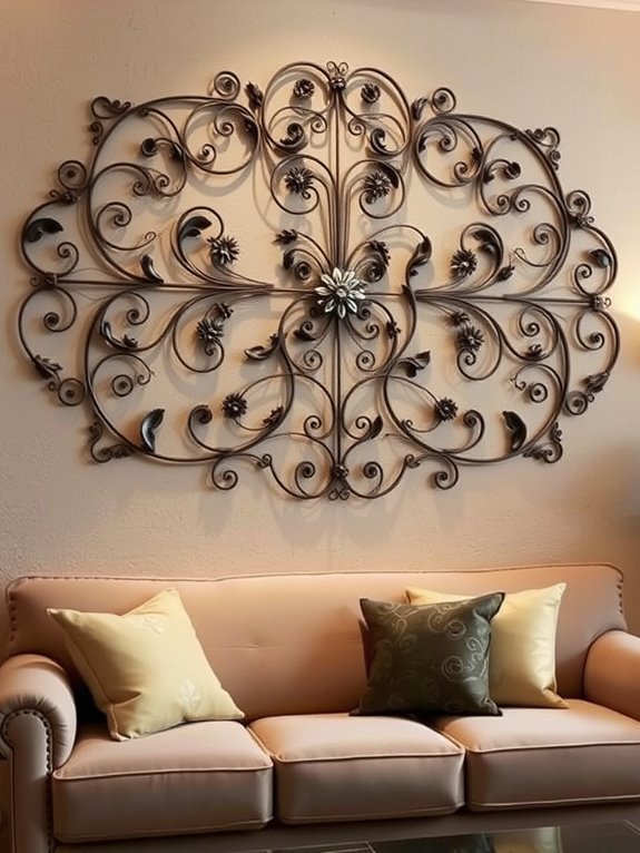 oversized wall art focus