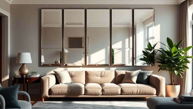 panel mirror wall decor