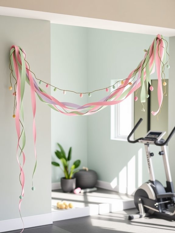 pastel whimsical decorative garland