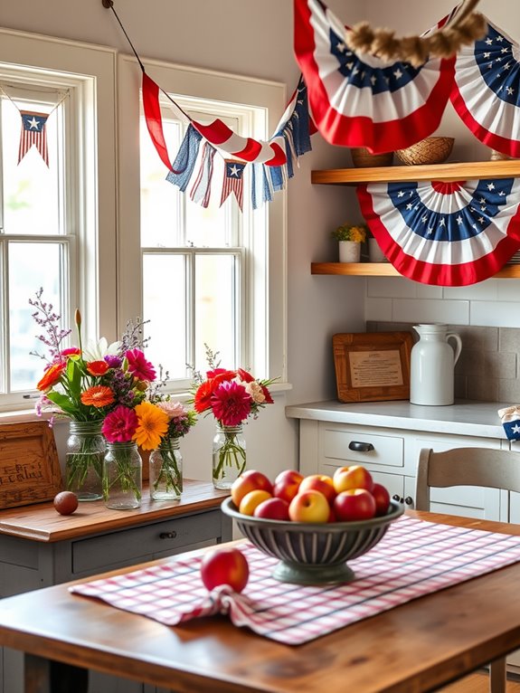 patriotic banner celebration event