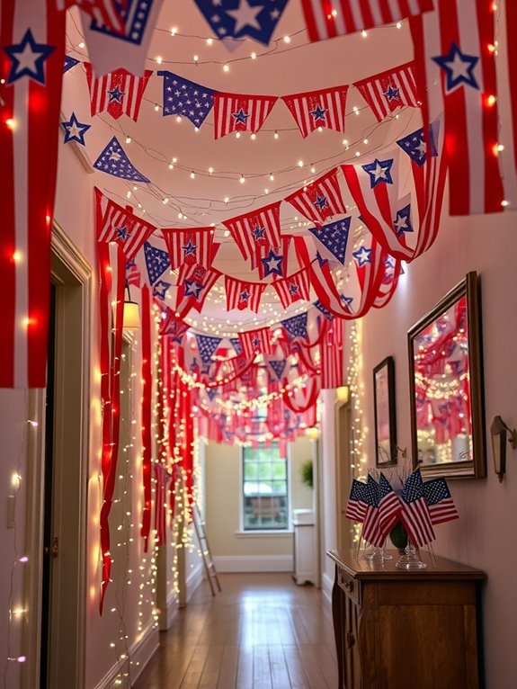 patriotic banner exhibition event