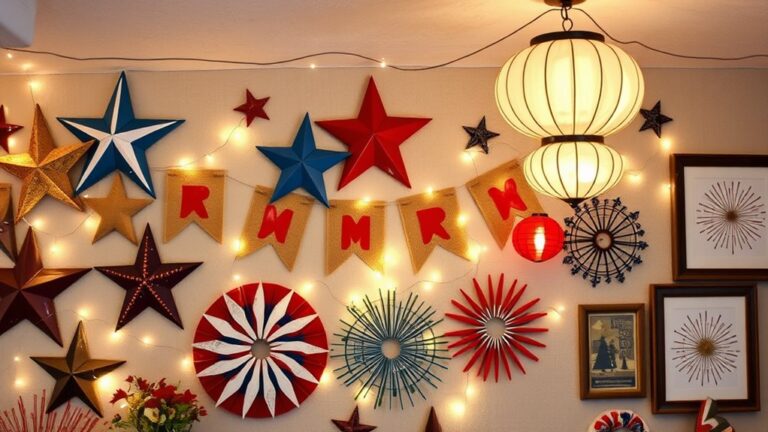patriotic basement wall decorations