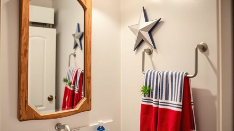 patriotic bathroom decor ideas