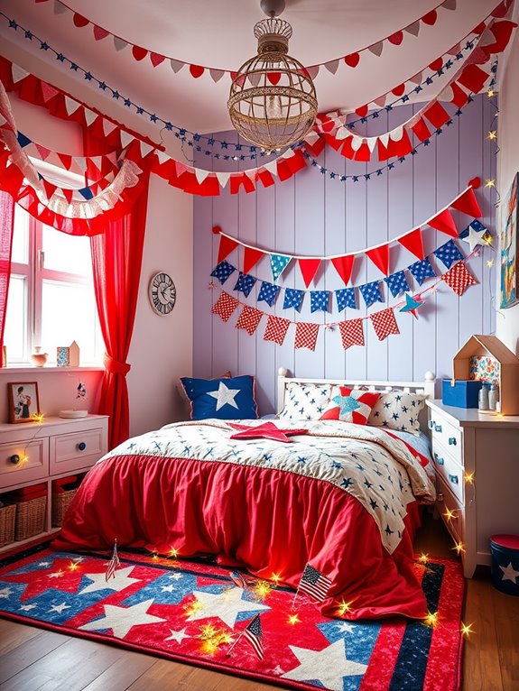patriotic colorful photo collection