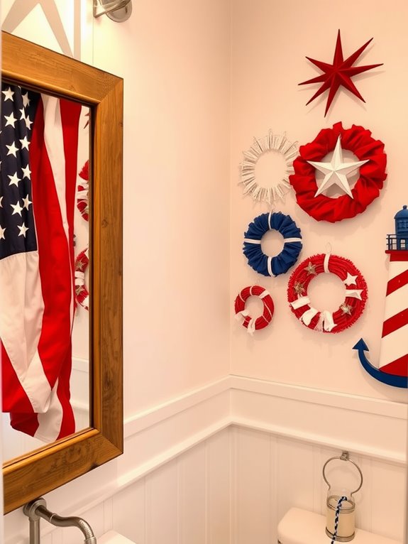patriotic decorative wall art