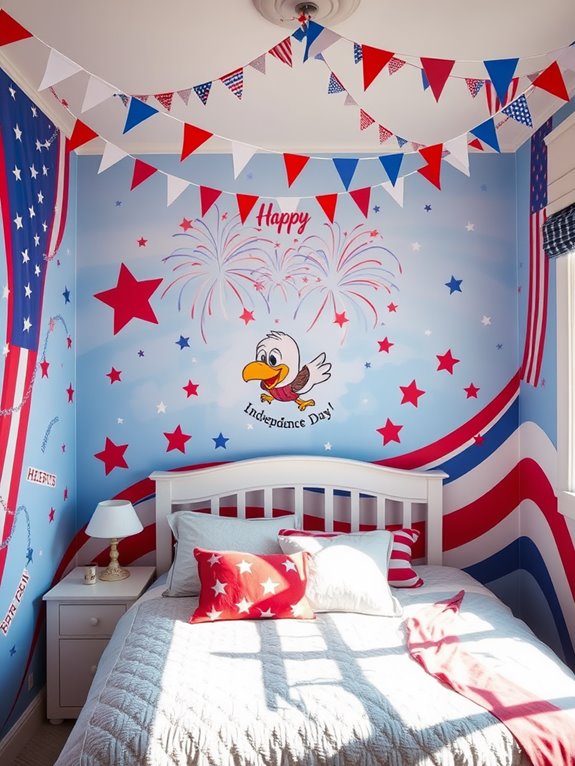patriotic mural designs celebration