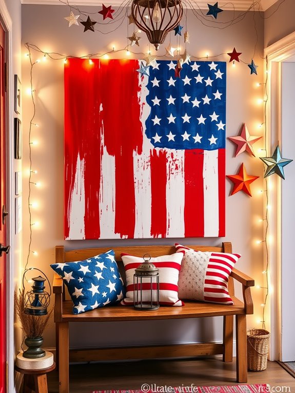 patriotic wall art project