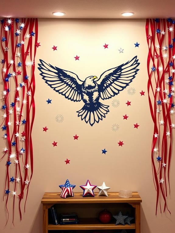 patriotic wall decoration decals