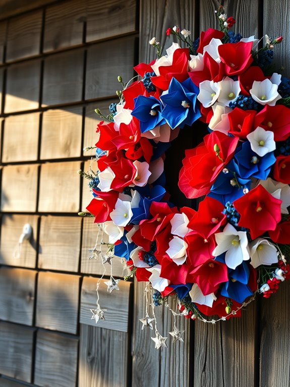patriotic wreath crafting ideas