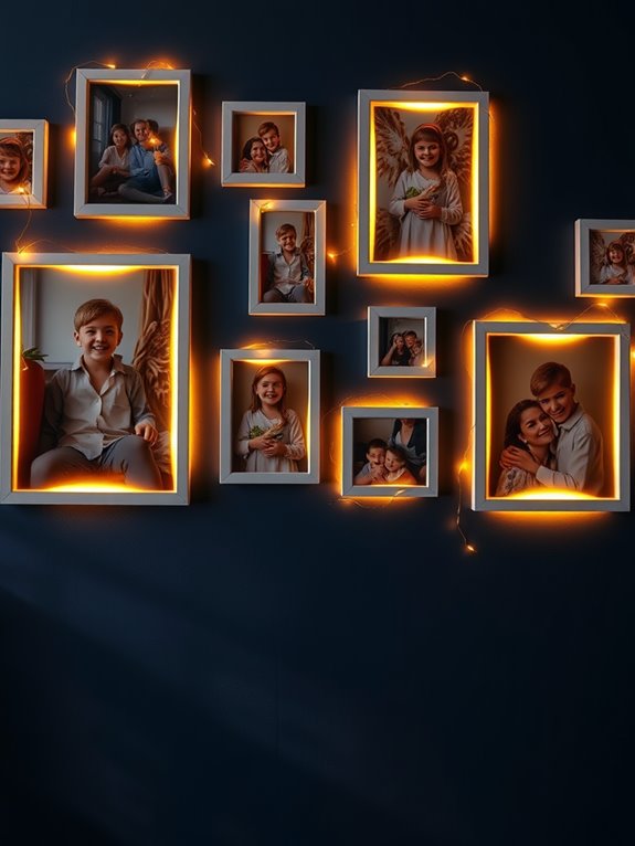 personalized picture lighting frames