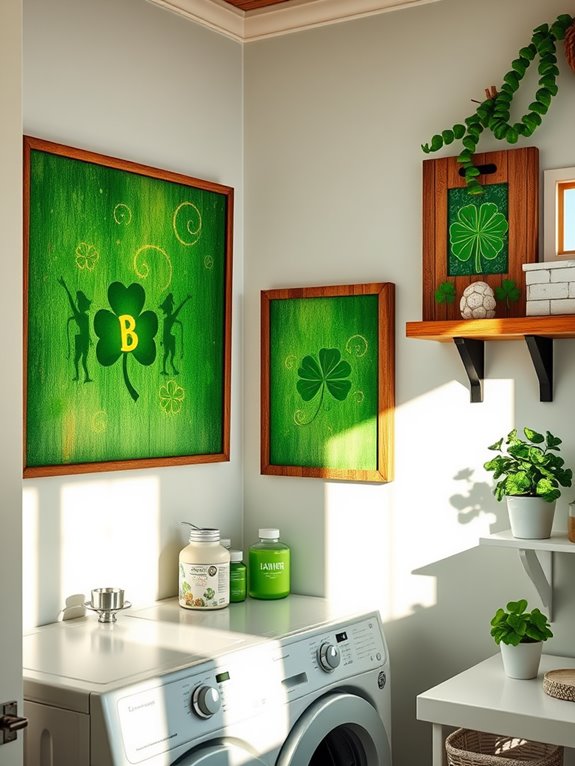 playful celtic themed artwork