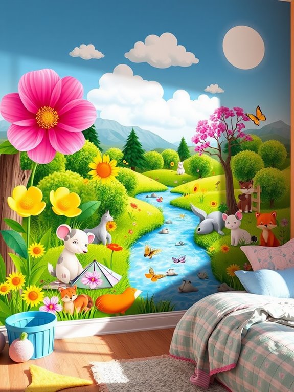 playful outdoor adventure decor