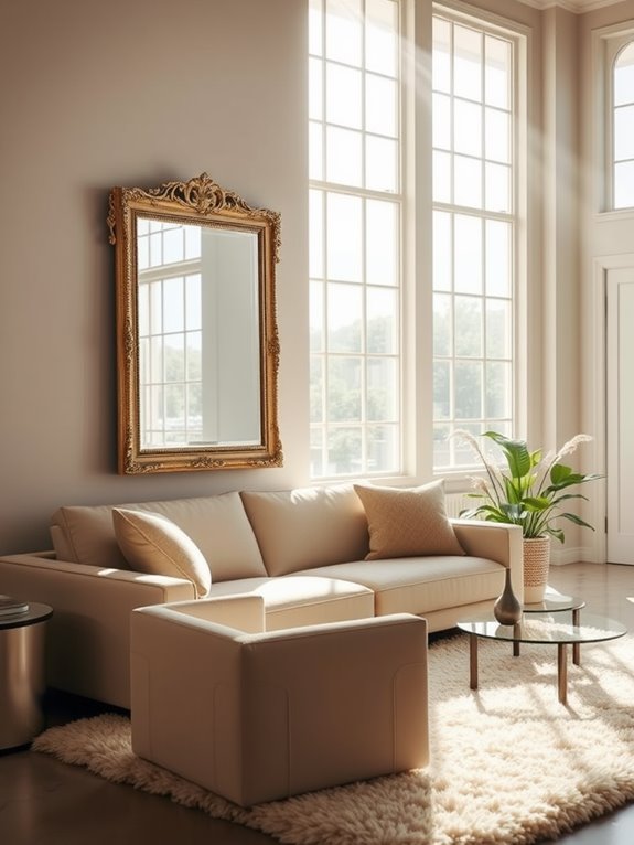 reflect light with mirrors