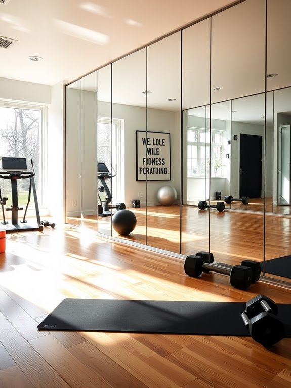 reflective surfaces boost inspiration