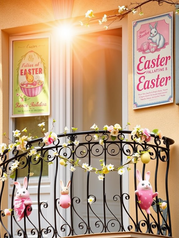 retro easter artwork collection