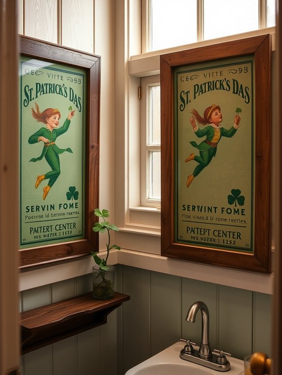 retro irish holiday artwork