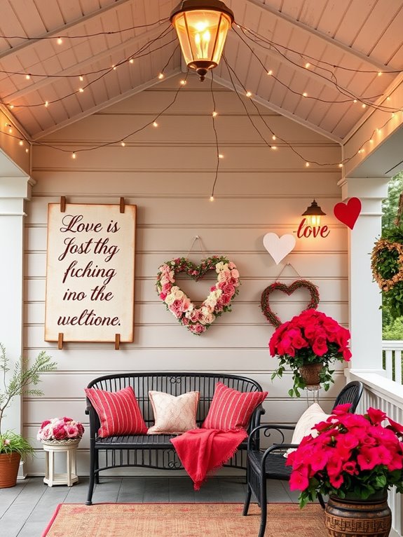 romantic quotes on canvas