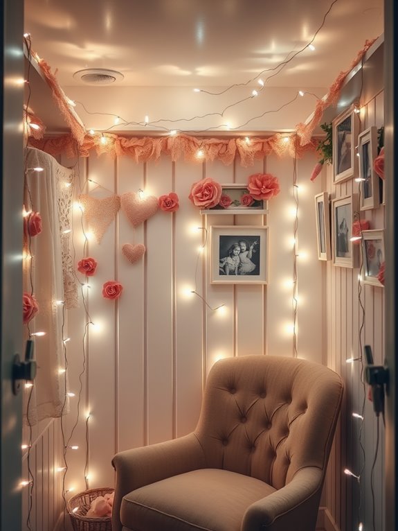 romantic whimsical string lights