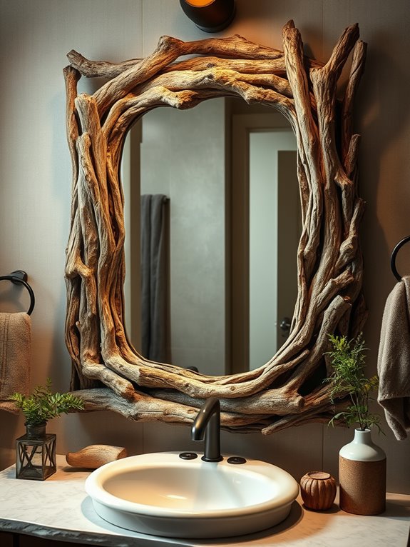 rustic driftwood picture frames