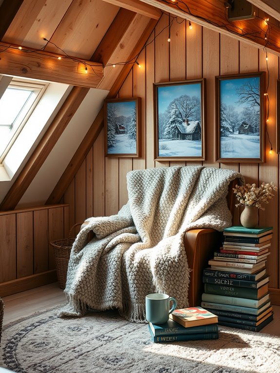 seasonal art enhances ambiance