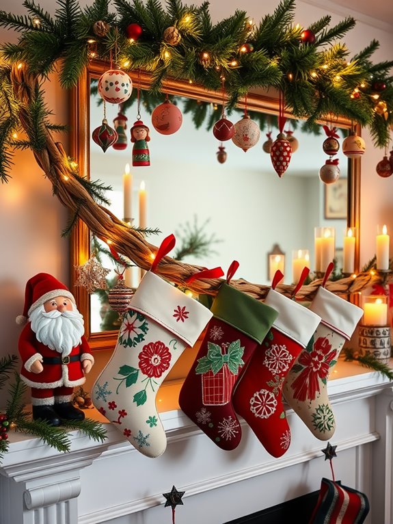 seasonal artistic charm displayed