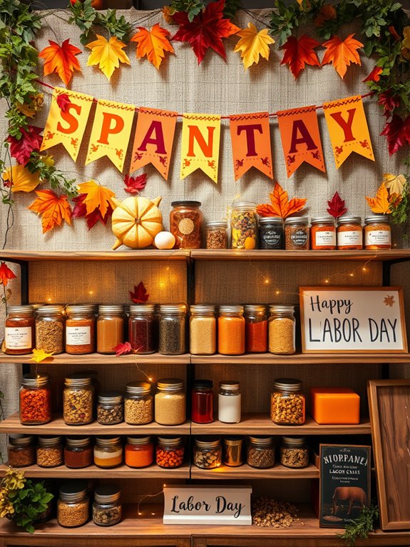 seasonal color design banners