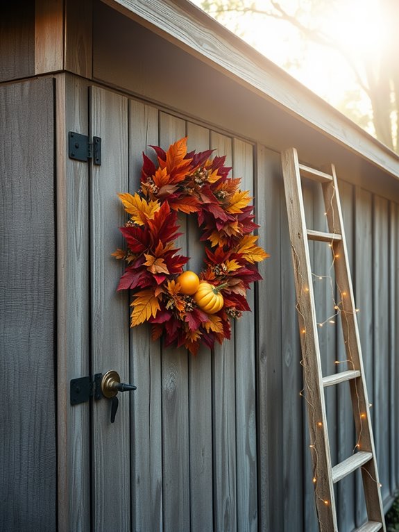 seasonal decorative autumn arrangements