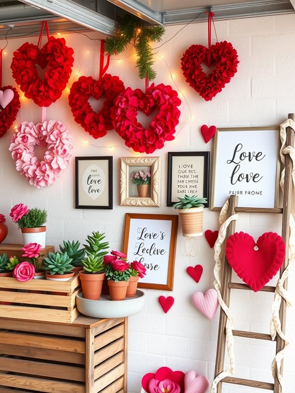 seasonal decorative love accents