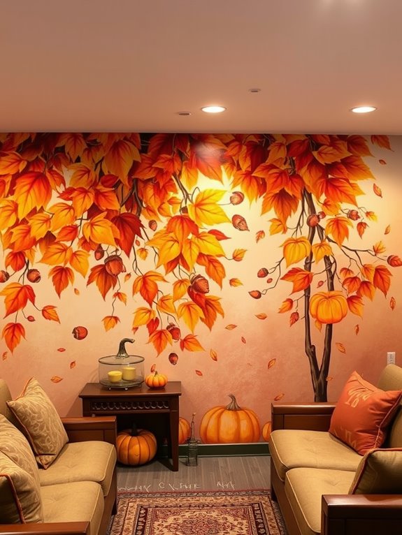 seasonal mural design ideas