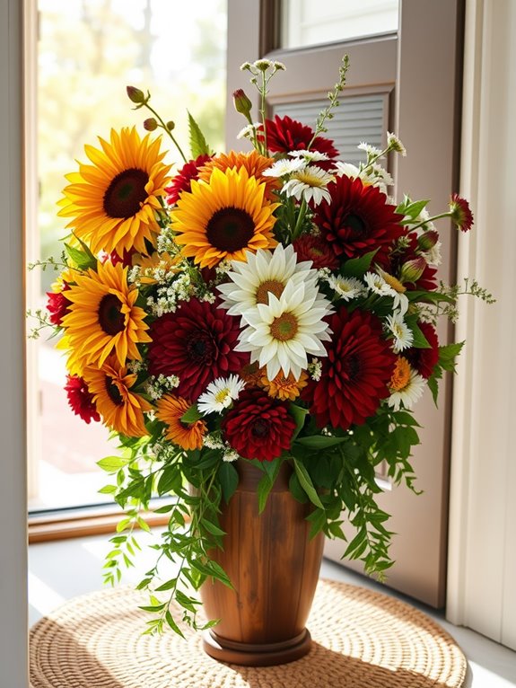 seasonal natural flower designs