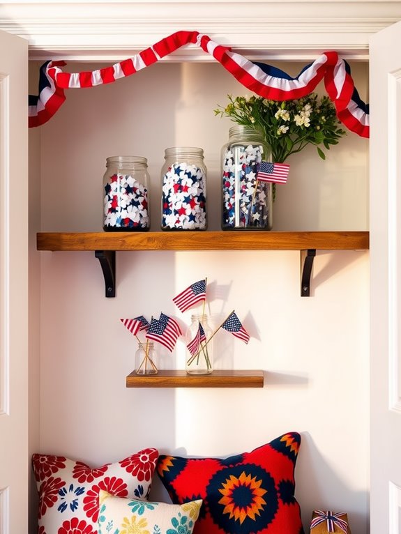 seasonal product display arrangements