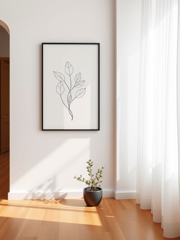 simplistic elegance through line art