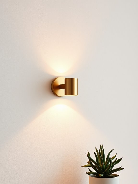 sleek and simple lighting