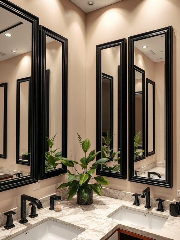 sophisticated bathroom upgrades