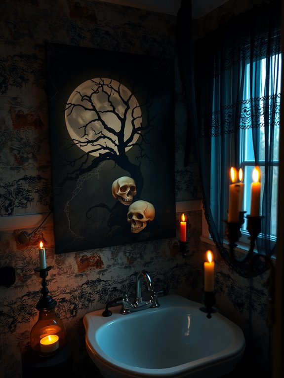 spooky artwork for ambiance
