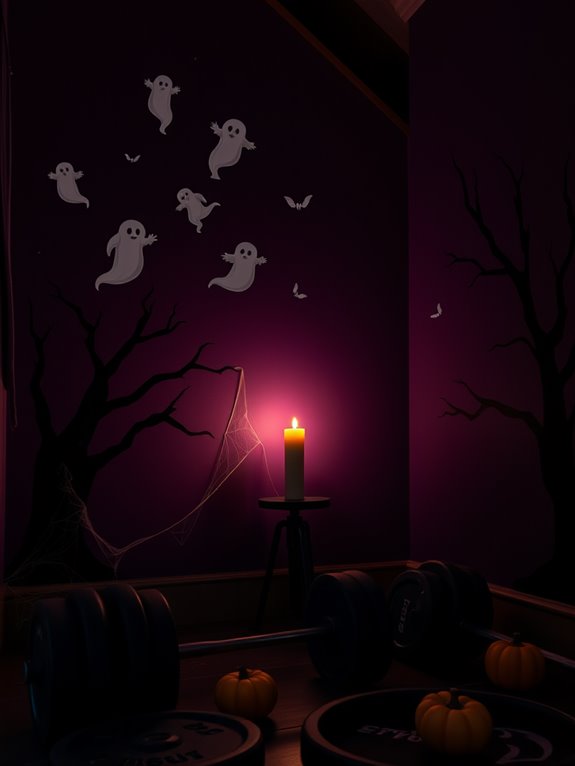 spooky decorative wall decals