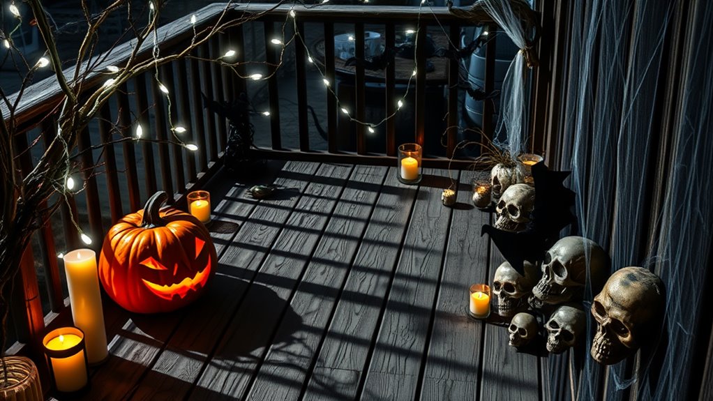 spooky halloween wall decor