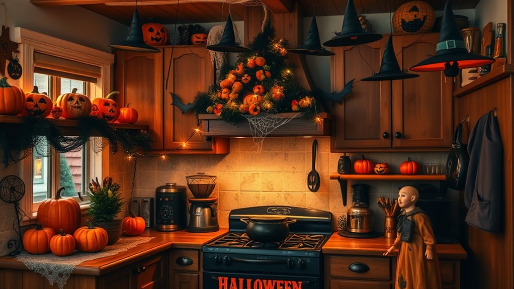 spooky kitchen decor ideas