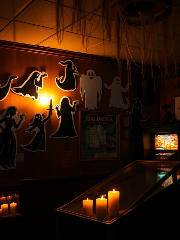 spooky shadow decorations ideas