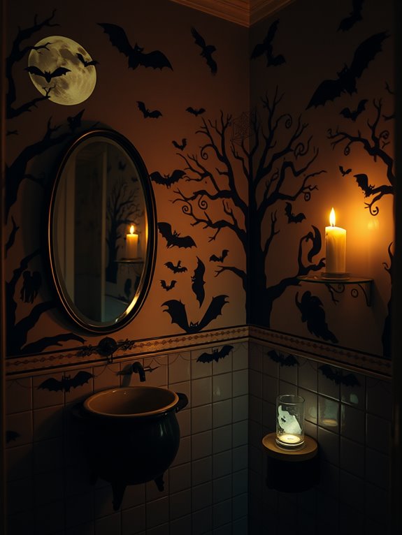 spooky wall decor ideas