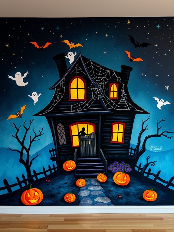 spooky wall decoration project