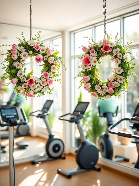 spring inspired floral wreaths