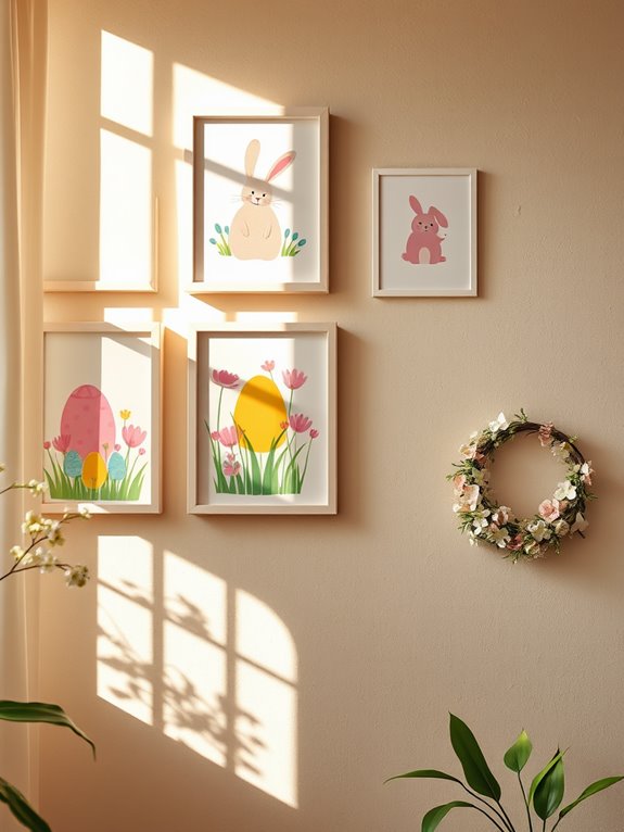 spring themed artwork for decoration