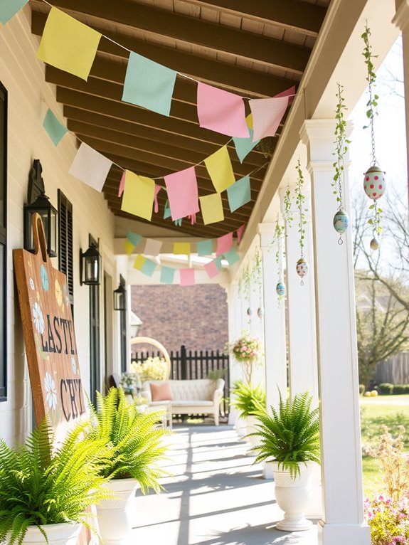 spring themed decorative signs