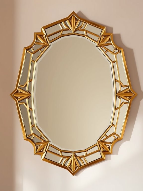 stylish geometric reflective design