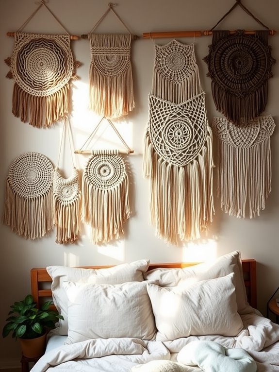 textured woven wall decor