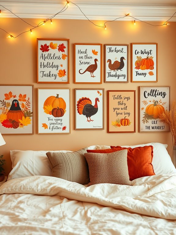 thanksgiving artwork and decor