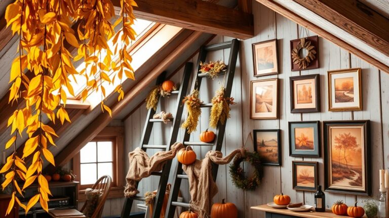 thanksgiving attic wall decor